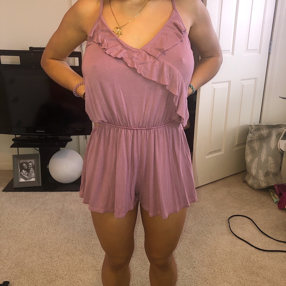 Lavender Romper